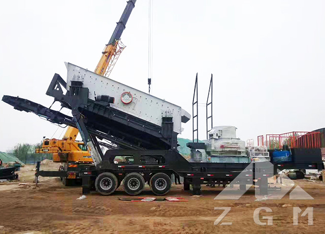 ZY-2整形制砂篩分移動站